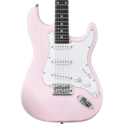 Donner DST-80 Electric Guitar Package shell pink